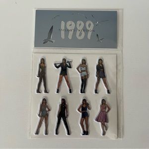 NWT Taylor Swift "1989" Puffy Stickers